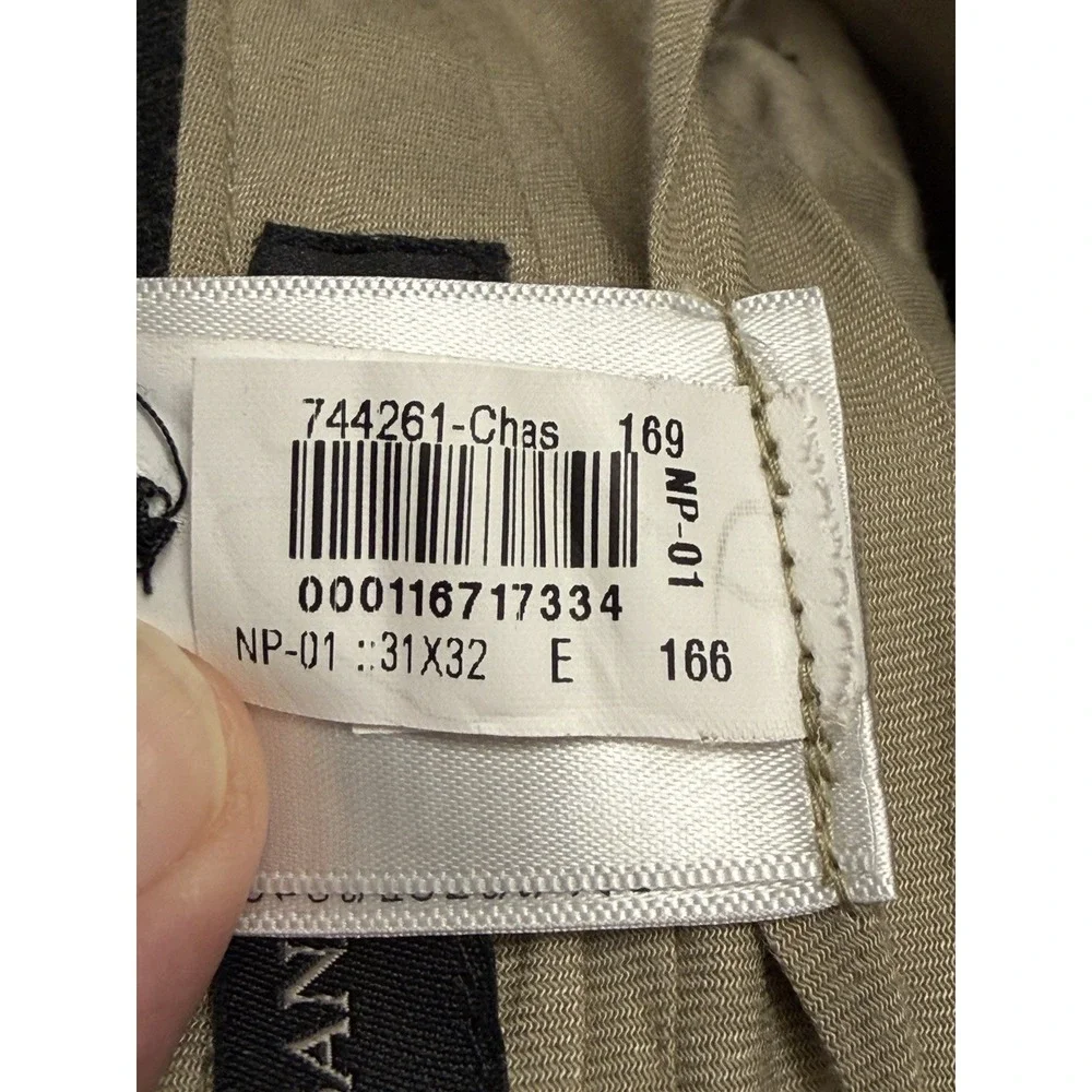 Banana Republic Tapered Fit Black 100% Wool Pants Sz 31  Inseam 32